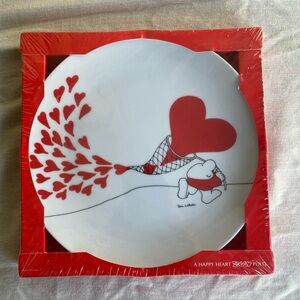 ZIGGY VALENTINE PLATE "A HAPPY ZIGGY PLATE" HERE'S TO LOVE NEW IN BOX 1978